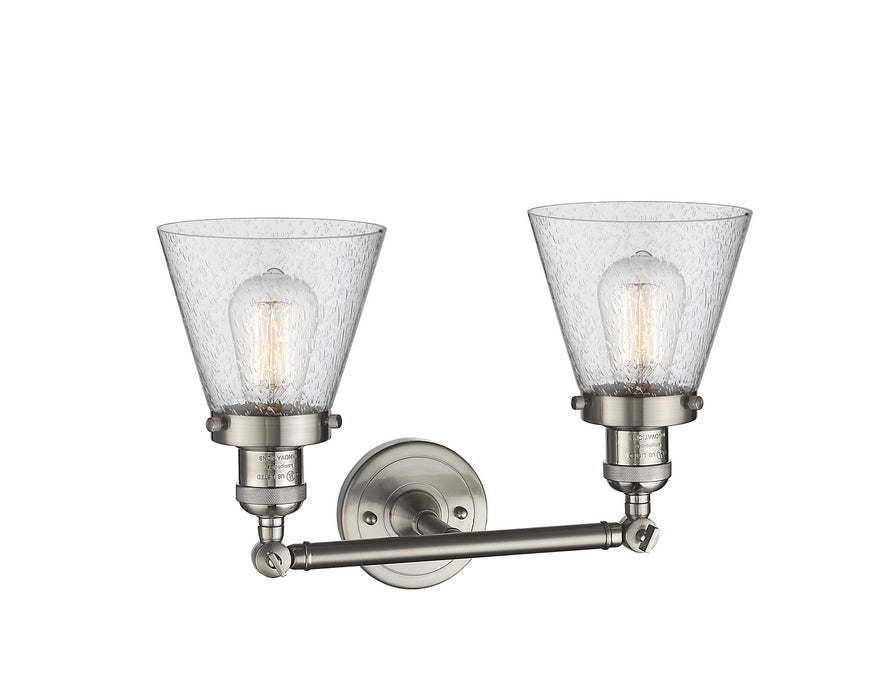 Innovations 208-SN-G64-LED LED Bath Vanity, Brushed Satin Nickel