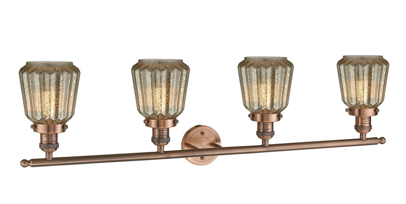 Innovations 215-AC-G146-LED LED Bath Vanity, Antique Copper