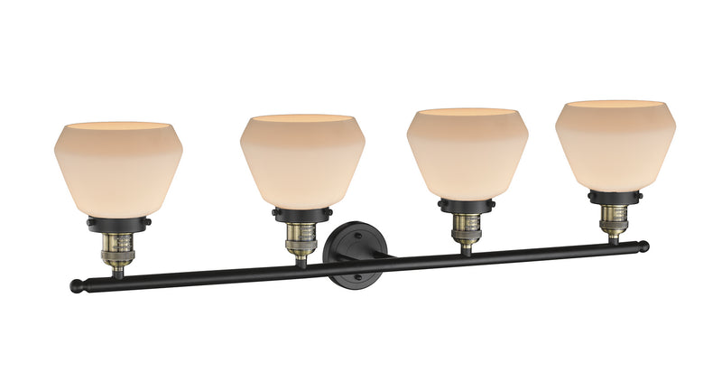 Innovations 215-BAB-G171 Four Light Bath Vanity, Black Antique Brass