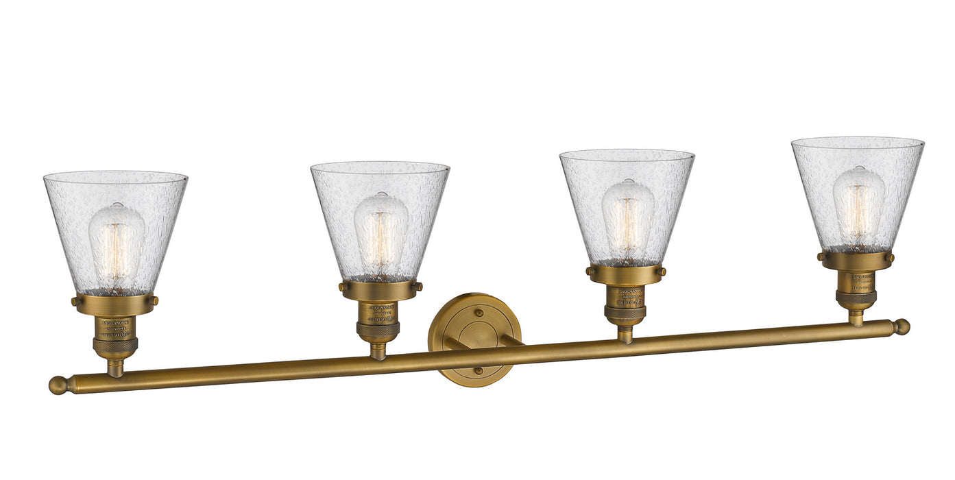 Innovations 215-BB-G64-LED LED Bath Vanity, Brushed Brass