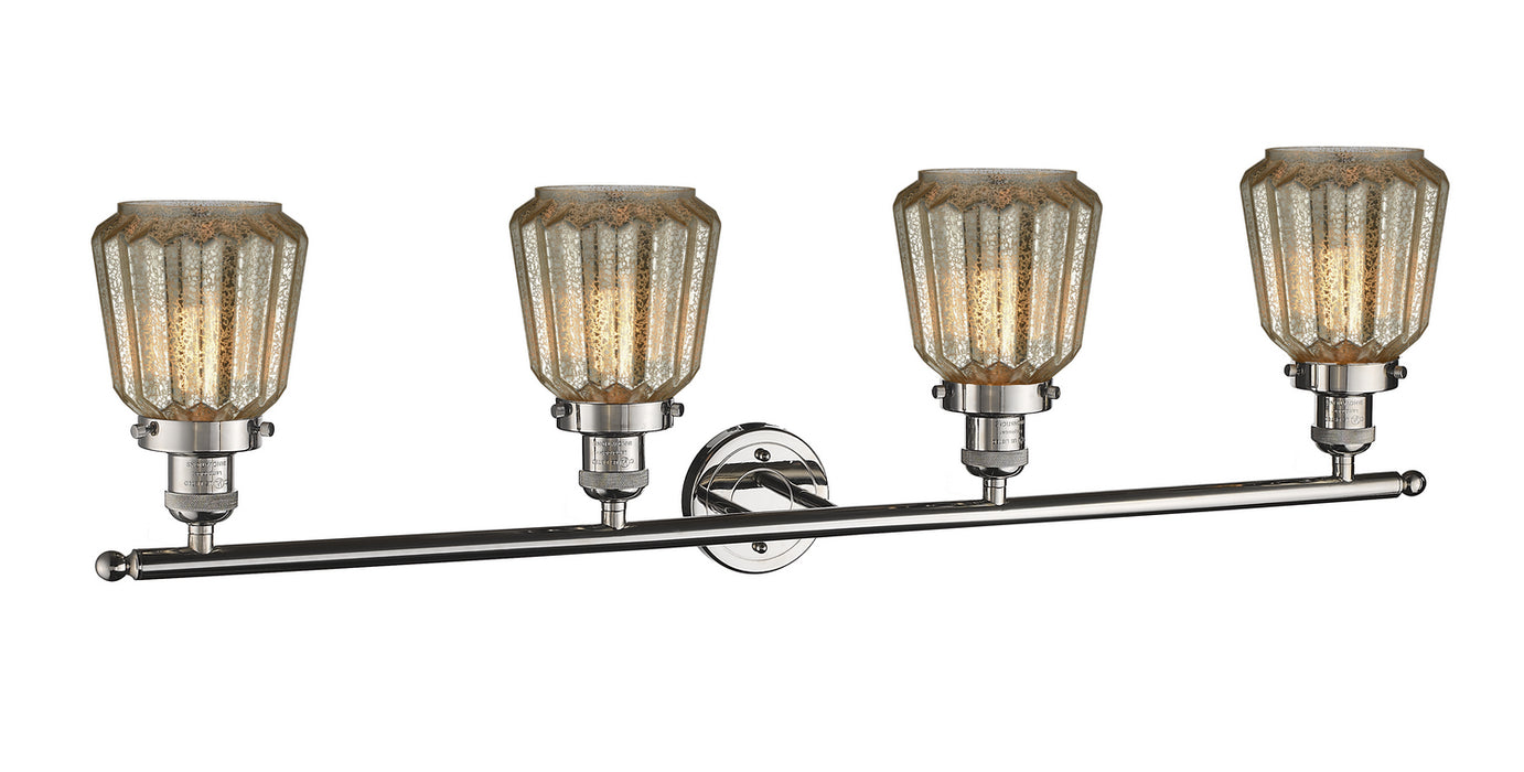 Innovations 215-PN-G146-LED LED Bath Vanity, Polished Nickel