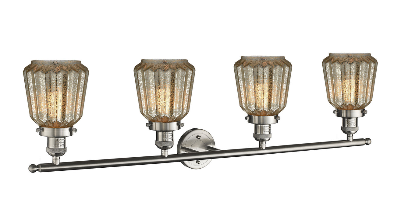 Innovations 215-SN-G146-LED LED Bath Vanity, Brushed Satin Nickel