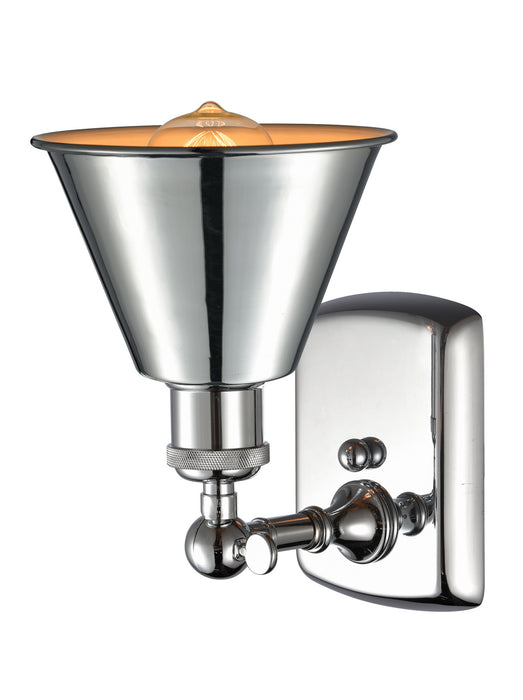 Innovations 516-1W-PC-M8-LED LED Wall Sconce, Polished Chrome