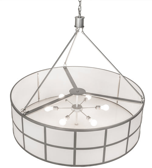 Meyda Tiffany 198495 Six Light Pendant, Nickel