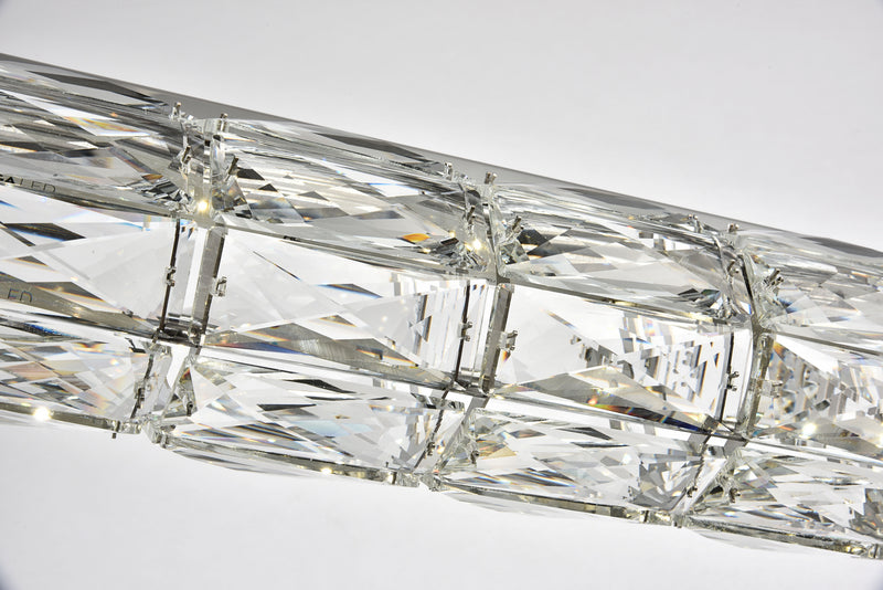 Elegant Lighting 3501D42C LED Chandelier, Chrome