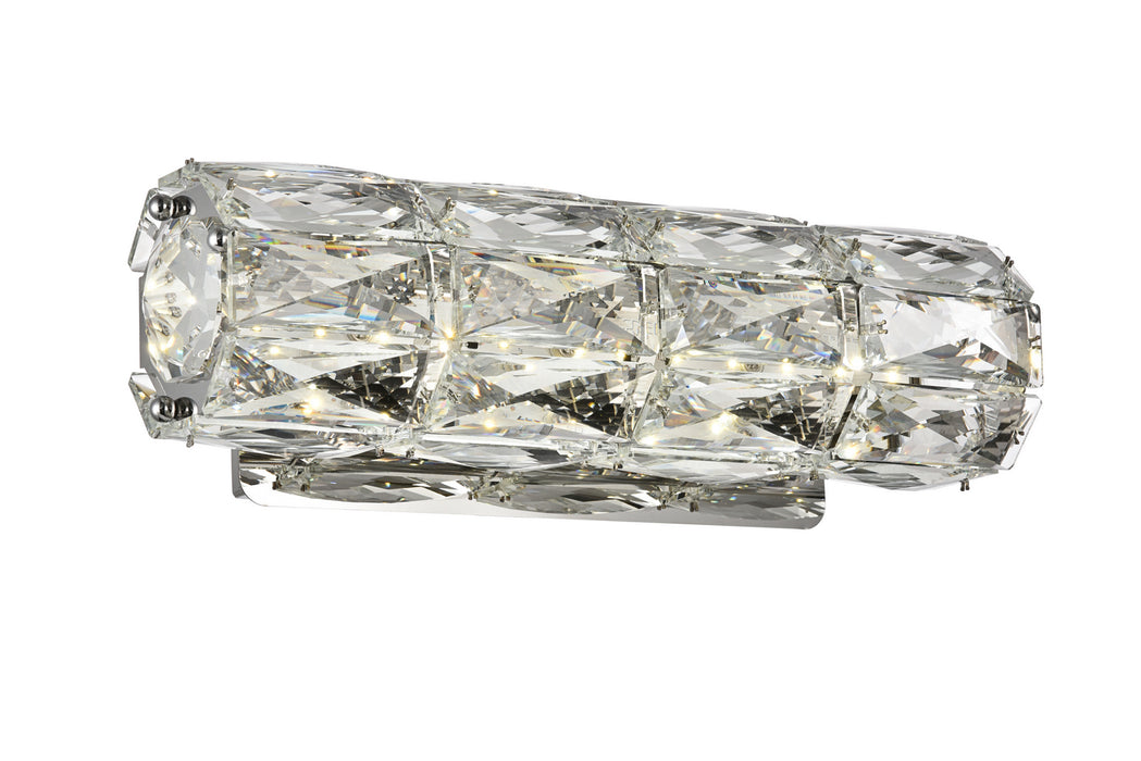 Elegant Lighting 3501W12C LED Bath Sconce, Chrome