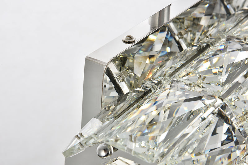 Elegant Lighting 3501W12C LED Bath Sconce, Chrome