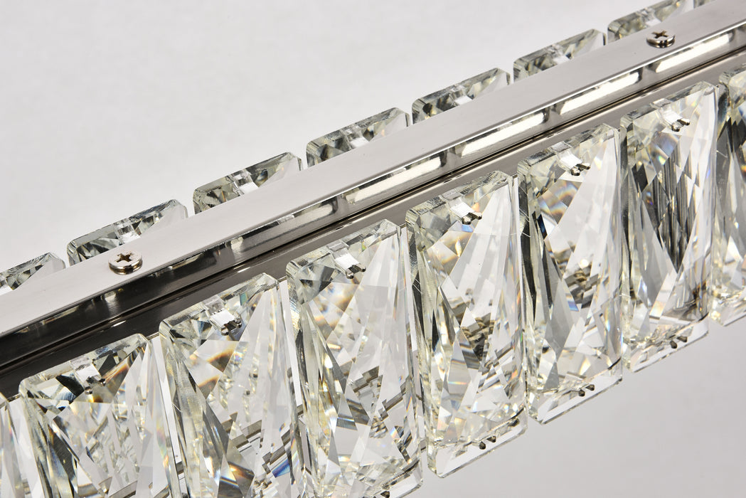 Elegant Lighting 3502D31C LED Chandelier, Chrome