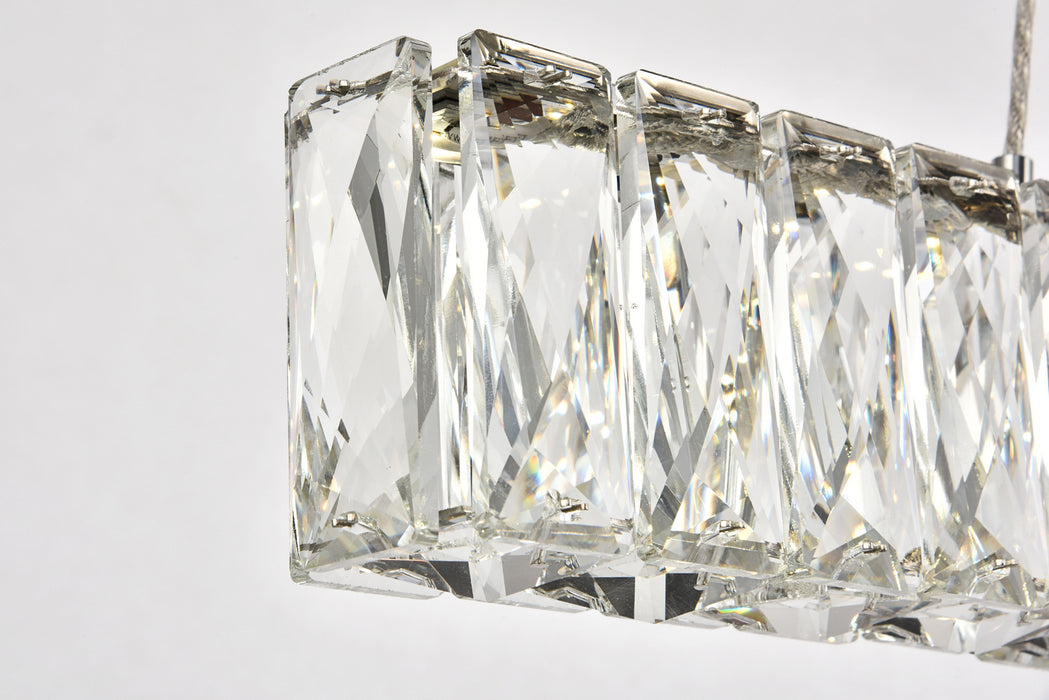 Elegant Lighting 3502D31C LED Chandelier, Chrome