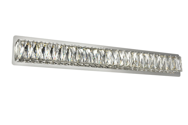Elegant Lighting 3502W32C LED Bath Sconce, Chrome