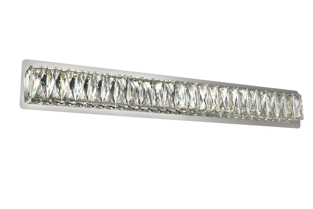 Elegant Lighting 3502W32C LED Bath Sconce, Chrome