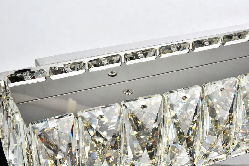 Elegant Lighting 3502W32C LED Bath Sconce, Chrome
