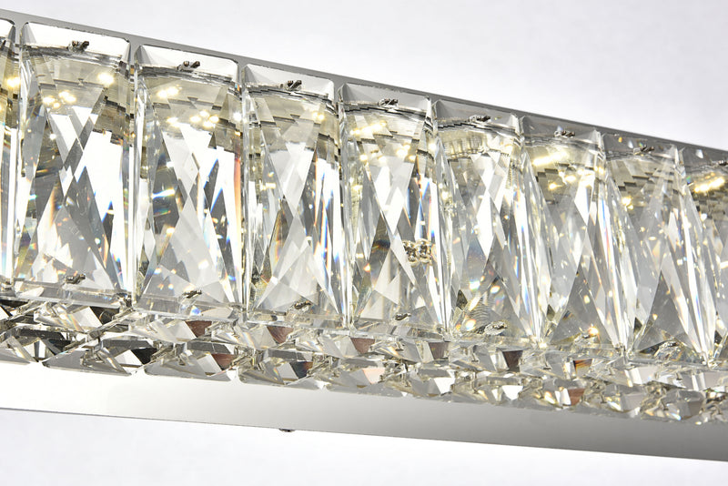 Elegant Lighting 3502W32C LED Bath Sconce, Chrome