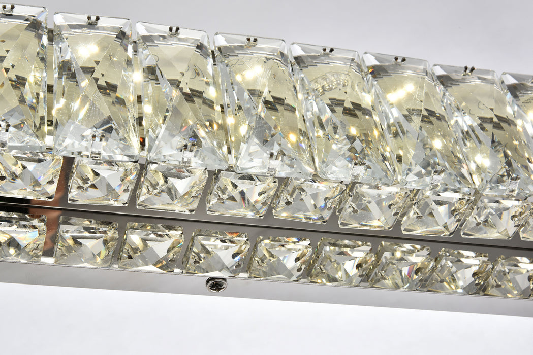 Elegant Lighting 3502W32C LED Bath Sconce, Chrome