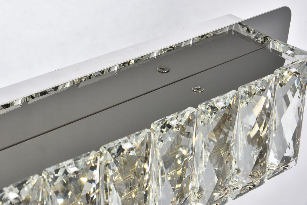 Elegant Lighting 3502W32C LED Bath Sconce, Chrome