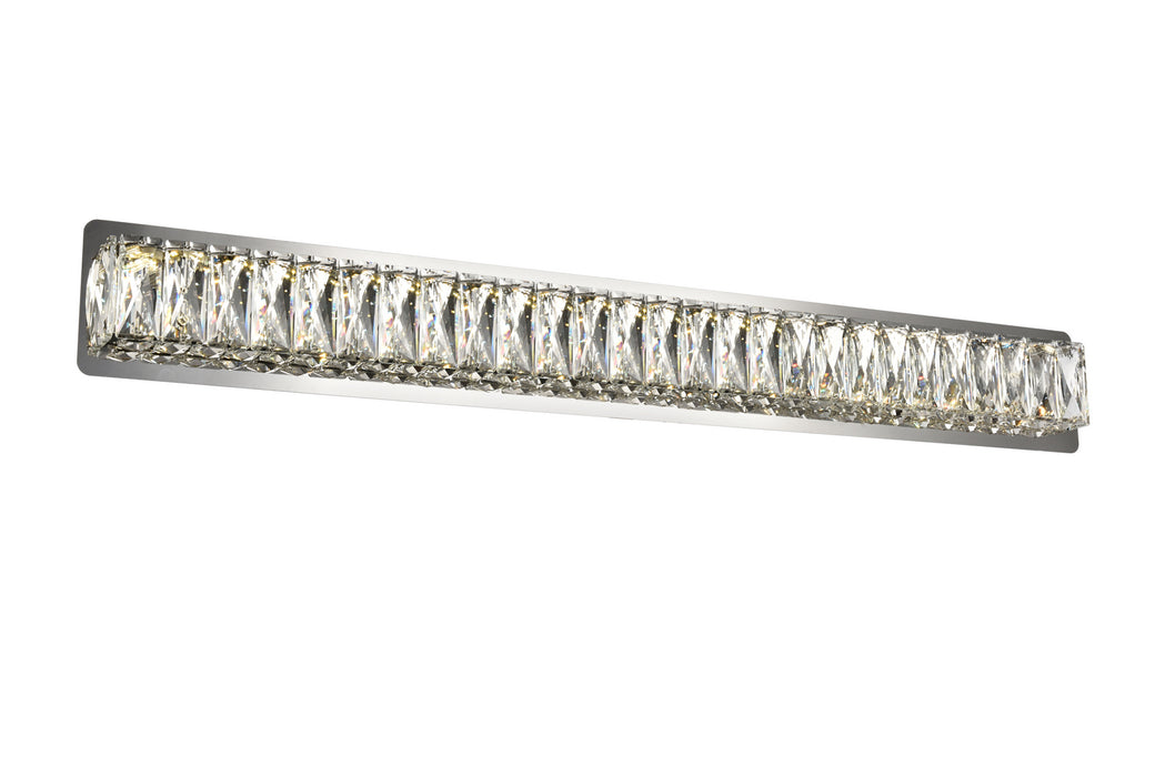 Elegant Lighting 3502W35C LED Bath Sconce, Chrome