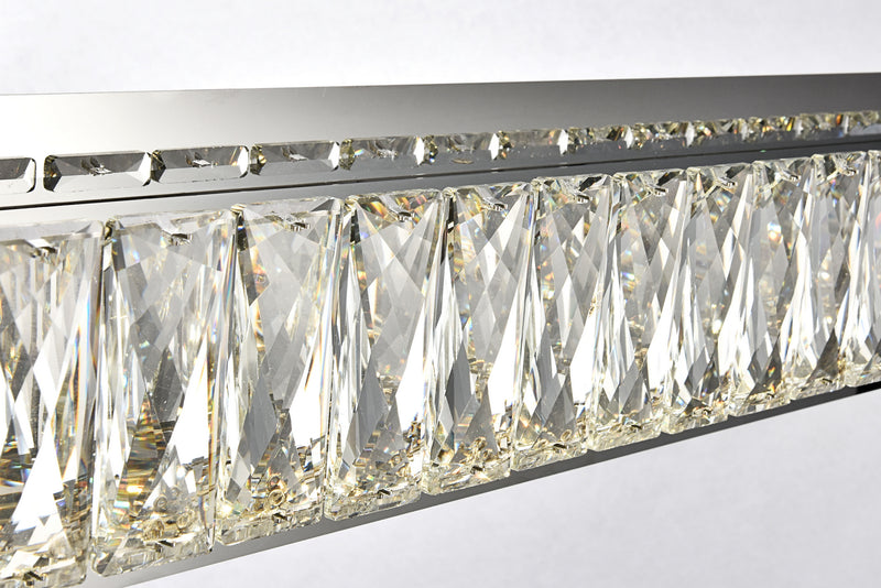 Elegant Lighting 3502W35C LED Bath Sconce, Chrome