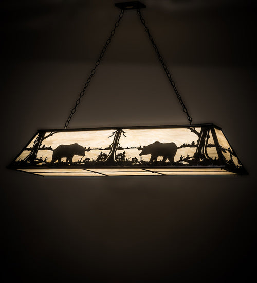 Meyda Tiffany 188622 Nine Light Pendant, Dark Burnished Antique Copper