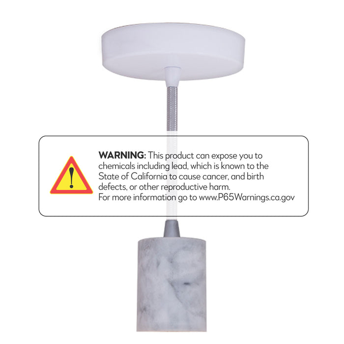 Bulbrite 810092 Pendant, White