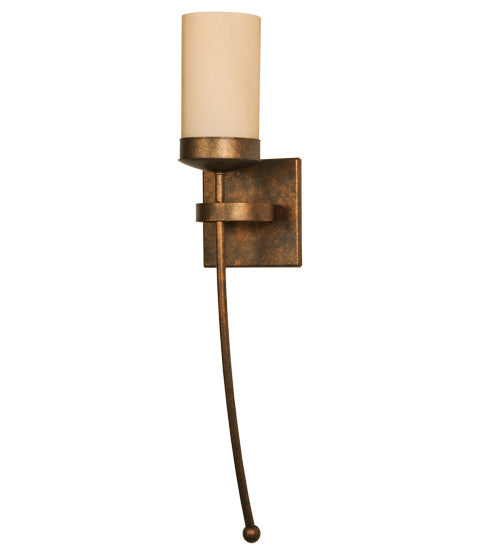 Meyda Tiffany 145831 One Light Wall Sconce, Gilded Tobacco