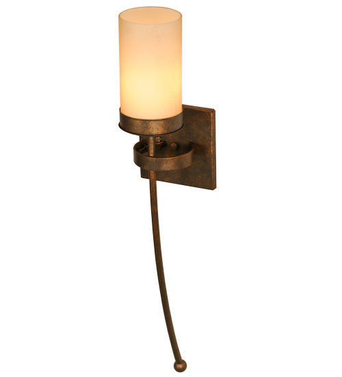 Meyda Tiffany 145831 One Light Wall Sconce, Gilded Tobacco