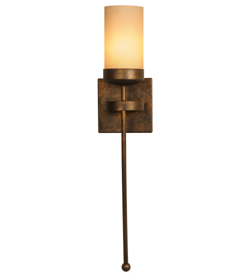 Meyda Tiffany 145831 One Light Wall Sconce, Gilded Tobacco