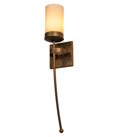 Meyda Tiffany 145831 One Light Wall Sconce, Gilded Tobacco