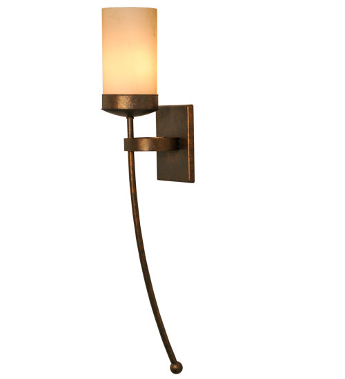 Meyda Tiffany 145831 One Light Wall Sconce, Gilded Tobacco