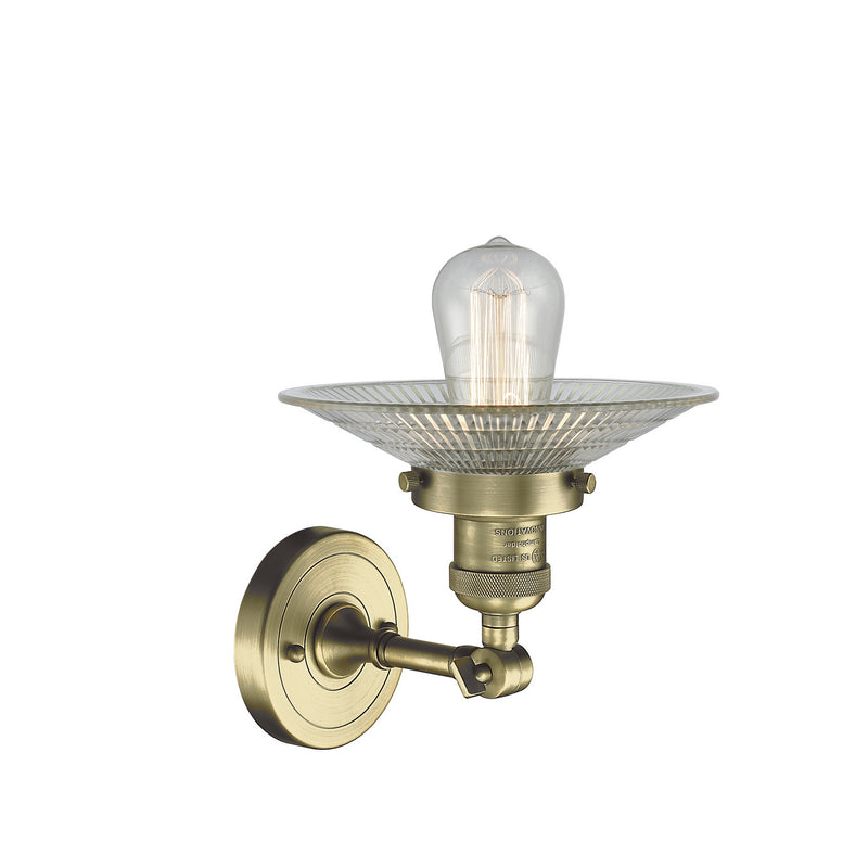Innovations 203-AB-G201-6-LED LED Wall Sconce, Antique Brass