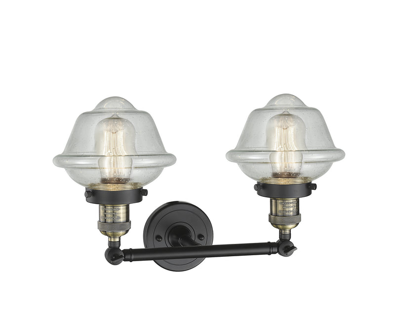 Innovations 208-BAB-G534-LED LED Bath Vanity, Black Antique Brass