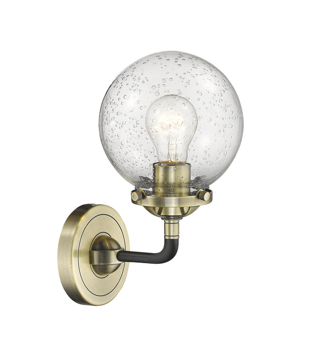 Innovations 284-1W-BAB-G204-6-LED LED Wall Sconce, Black Antique Brass