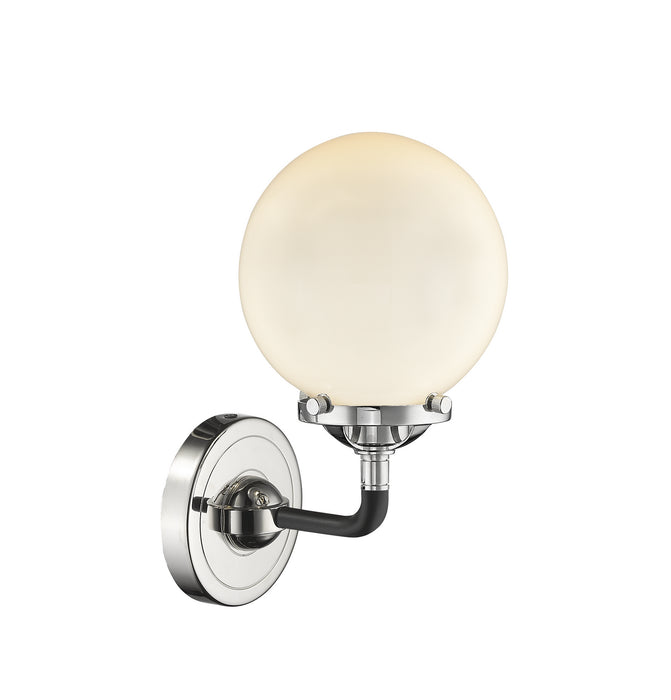 Innovations 284-1W-BPN-G201-6-LED LED Wall Sconce, Black Polished Nickel