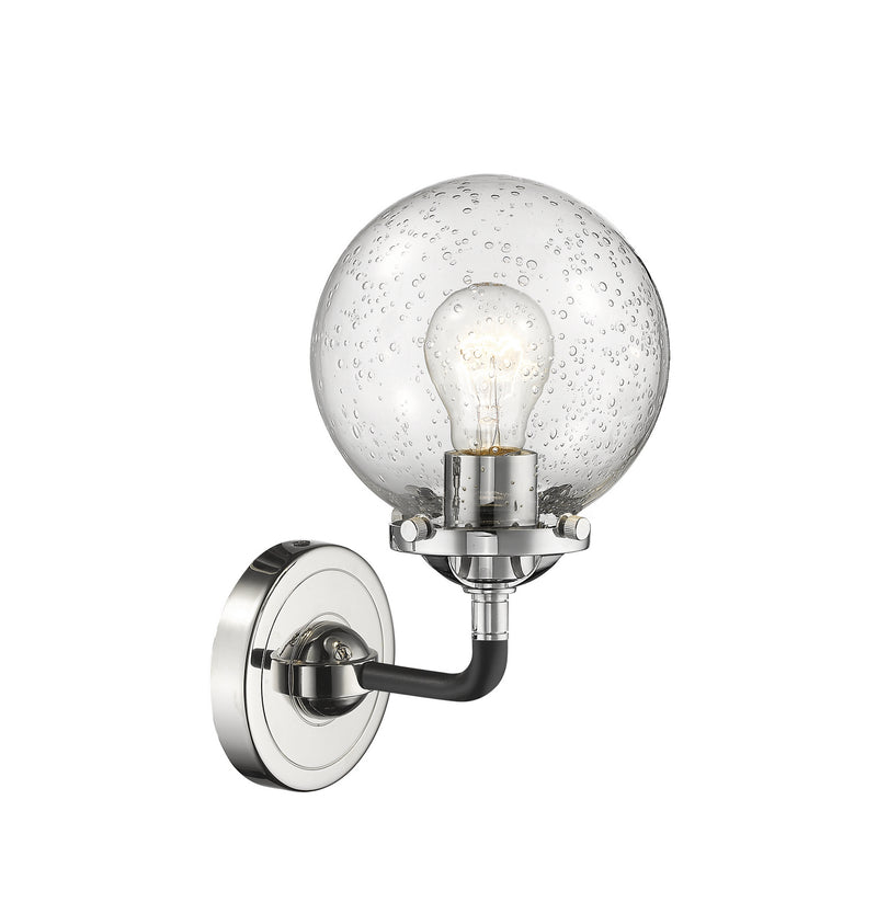 Innovations 284-1W-BPN-G204-6-LED LED Wall Sconce, Black Polished Nickel