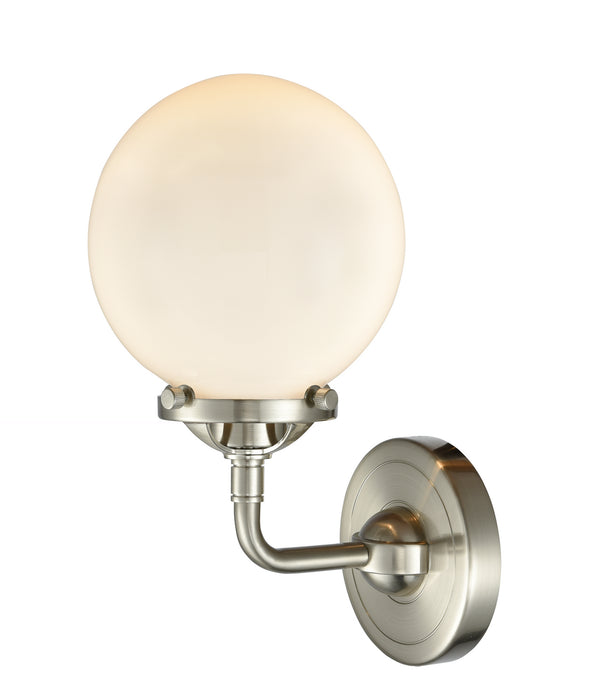 Innovations 284-1W-SN-G201-6-LED LED Wall Sconce, Brushed Satin Nickel