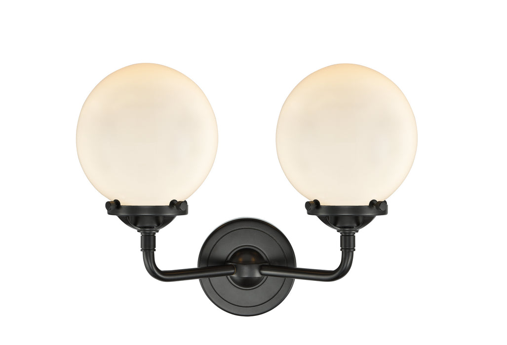Innovations 284-2W-OB-G201-6-LED LED Bath Vanity, Oil Rubbed Bronze