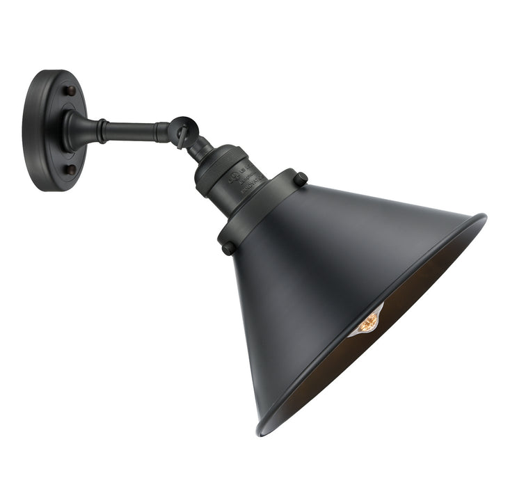Innovations 203-BK-M10-BK-LED LED Wall Sconce, Matte Black