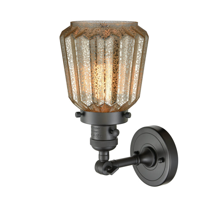 Innovations 203SW-OB-G146 One Light Wall Sconce, Oil Rubbed Bronze