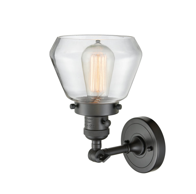 Innovations 203SW-OB-G172 One Light Wall Sconce, Oil Rubbed Bronze