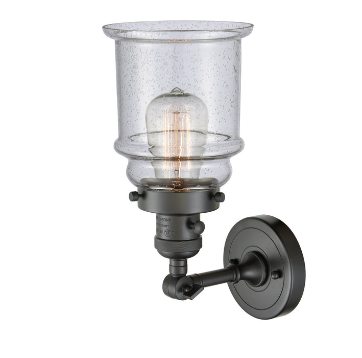 Innovations 203SW-OB-G184 One Light Wall Sconce, Oil Rubbed Bronze