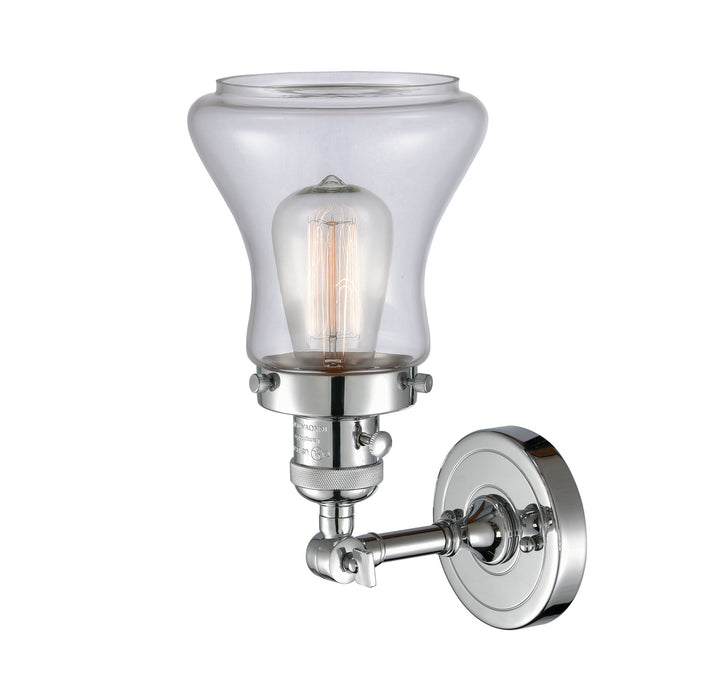 Innovations 203SW-PC-G192 One Light Wall Sconce, Polished Chrome