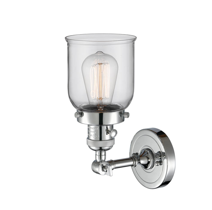 Innovations 203SW-PC-G52 One Light Wall Sconce, Polished Chrome
