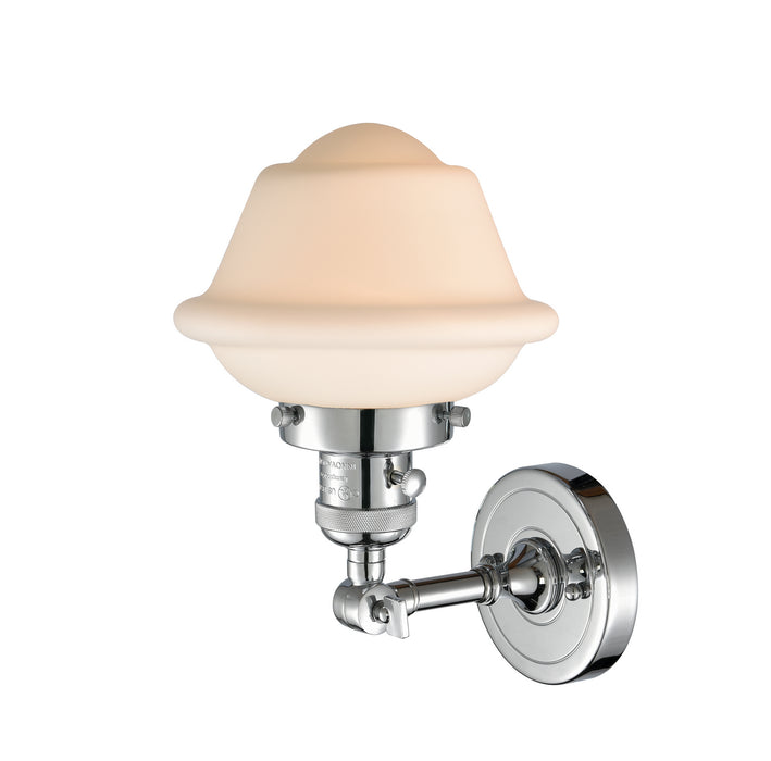 Innovations 203SW-PC-G531 One Light Wall Sconce, Polished Chrome