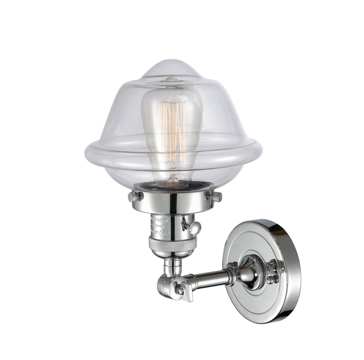 Innovations 203SW-PC-G532 One Light Wall Sconce, Polished Chrome