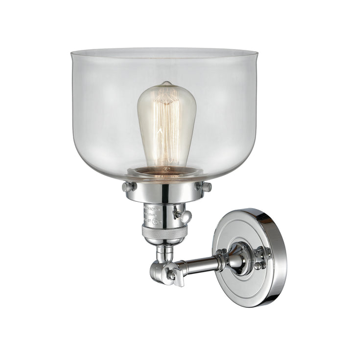 Innovations 203SW-PC-G72 One Light Wall Sconce, Polished Chrome
