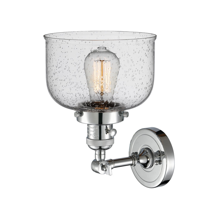 Innovations 203SW-PC-G74 One Light Wall Sconce, Polished Chrome