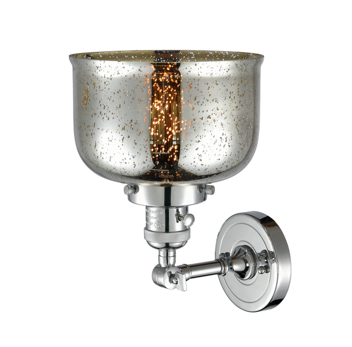 Innovations 203SW-PC-G78 One Light Wall Sconce, Polished Chrome