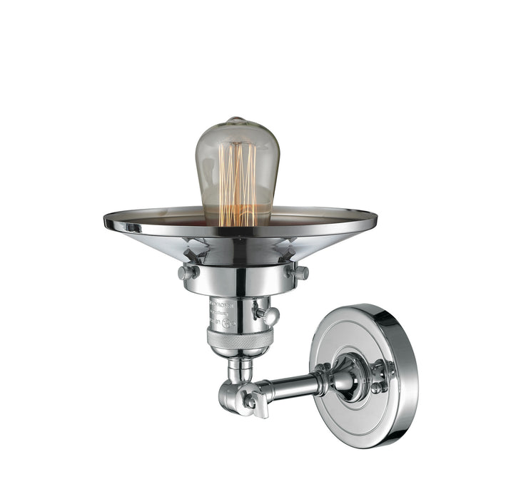 Innovations 203SW-PC-M7 One Light Wall Sconce, Polished Chrome