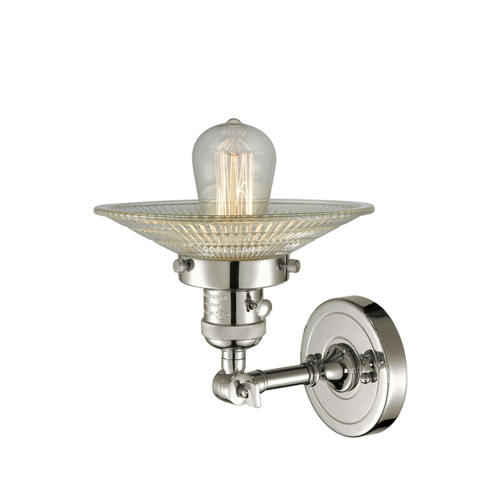 Innovations 203SW-PN-G2 One Light Wall Sconce, Polished Nickel