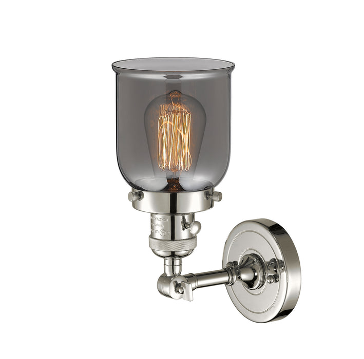 Innovations 203SW-PN-G53 One Light Wall Sconce, Polished Nickel