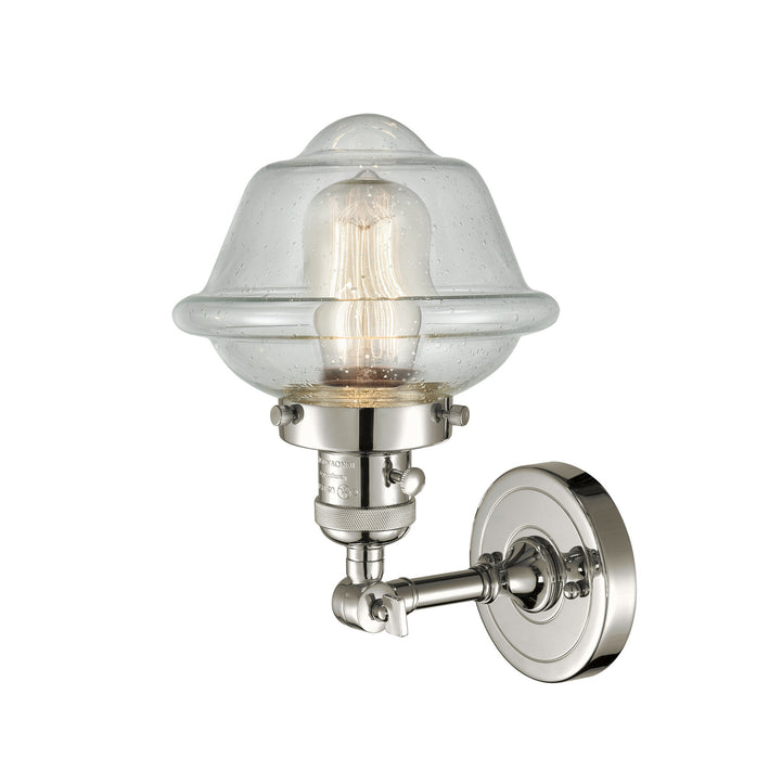 Innovations 203SW-PN-G534 One Light Wall Sconce, Polished Nickel